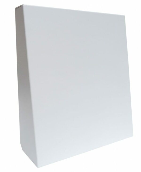 Lunos Außenhaube mit Schalldämmung in Aluminium weiß pulverbeschichtet 1/HWE