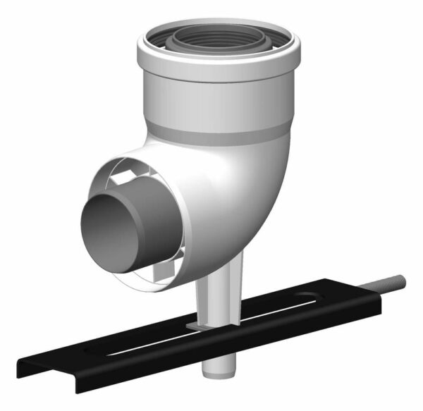 ATEC Abgas Schachteinführung konzentrisch DN 60/100 Abgasrohr