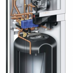 Viessmann Gasbrennwert-Heizung Vitocaldens 222-F Hybrid-Wärmepumpen-Kompaktgerät