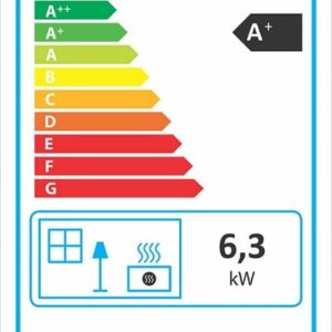 MCZ Amy Air Pelletofen Pelletkaminofen 6,3 kW inkl. Fernbedienung