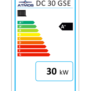 Atmos Paket P 39 Holzvergaser Holzheizung DC 30 GSE 29,8 kW mit Solaranlage