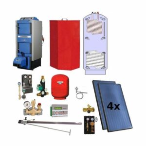 Atmos Kombikessel Paket K3 mit DC 18 GSP Holz/Pellet-Kessel Heizen Warmwasser und Solar