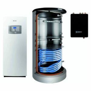 Bosch Wärmepumpen-Systempaket JUPA STE18 STE 170-1, FF27S, BHS 1000-6ERZ1B, CS200