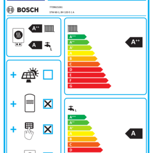 Bosch Wärmepumpen-Systempaket JUPA STM01 STM60-1, BH120-51A, Solebefülleinr. DN25