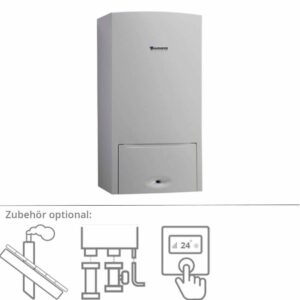 Bosch Junkers Gasbrennwert-Kombitherme ZWB 28-5 20kW opt. Abgas Regelung