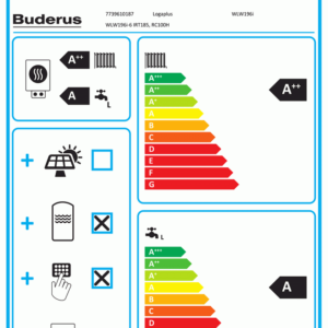 Buderus Logaplus-Paket WLW196 iIR-2 S WLW196i-6 IRTS185 1HK