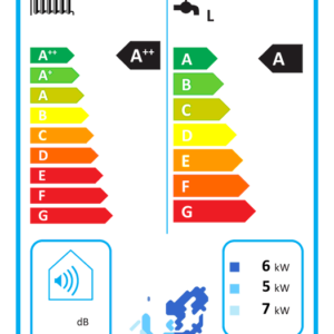 Buderus Logatherm WLW196i-6 ARTS185 W LuftWaWP max.7,6kW rev.,TowerSolar weiß