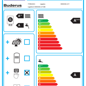 Buderus Logaplus WSW196 iT-1 WSW196-12 iT P200.5 S-B 1HK Solepaket