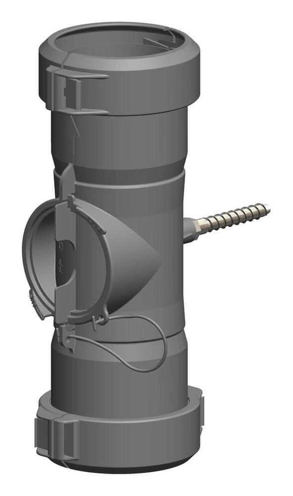 ATEC Abgas Kontroll-Rohr für Rohr flexibel DN 80