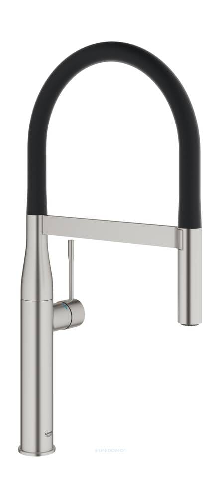 Grohe Küchenarmatur Essence ausziehbare Profibrause supersteel