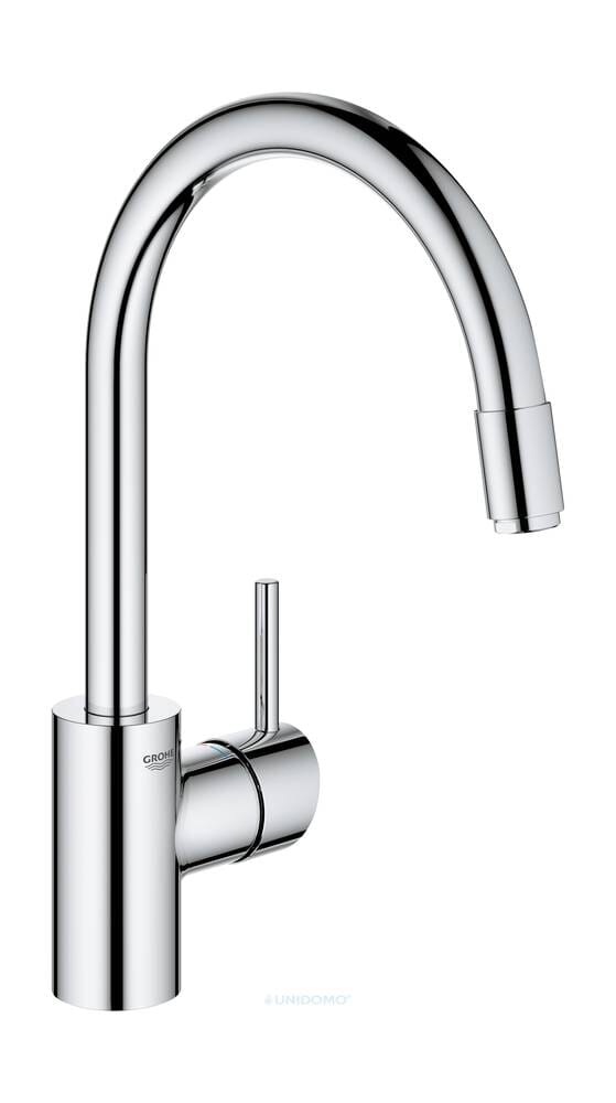 Grohe EH-SPT-Batterie Concetto h. Ausl. azb. L-Brause Grohe Zero chrom