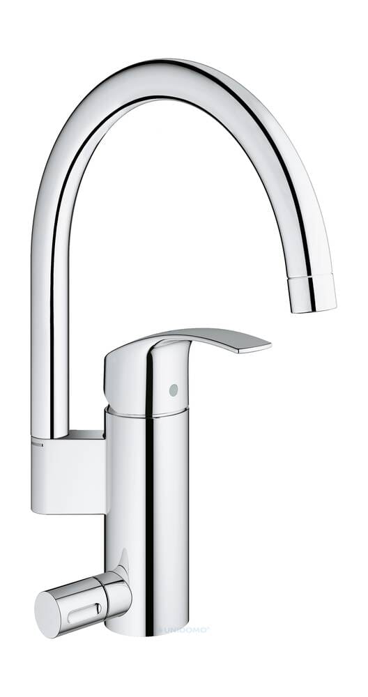 Grohe Küchenarmatur Eurosmart hoher Auslauf Geräteabsperrventil