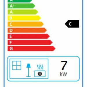 Buderus Gas-Heizeinsatz / Gas – Kamineinsatz H104 M 7 kW Stromlos moduliered