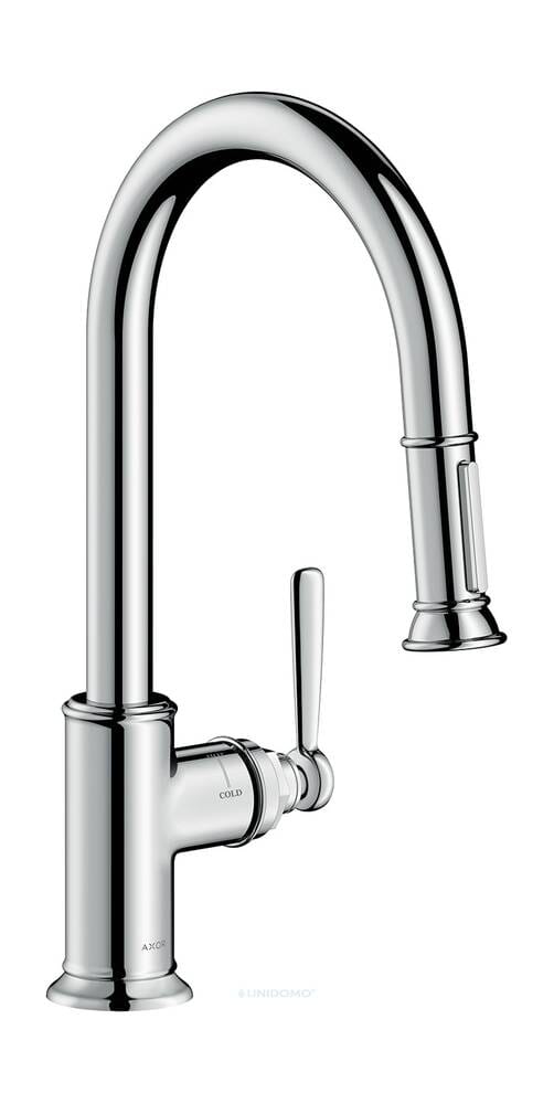 Hansgrohe Küchenarmatur Axor Montreux edelstahl-optik