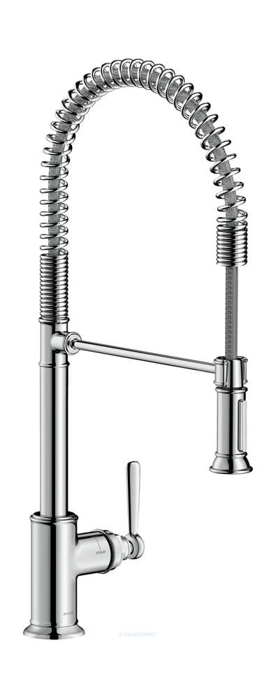 Hansgrohe Küchenarmatur Axor Montreux Semi-Pro edelstahl-optik