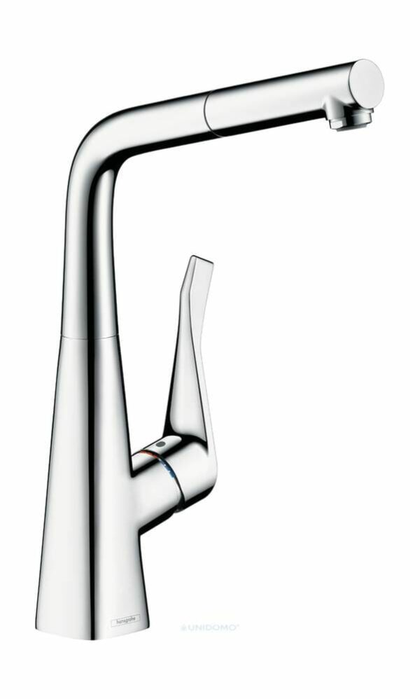 Hansgrohe Küchenarmatur 320 mit sBox Ausziehauslauf M7114-H320 chrom