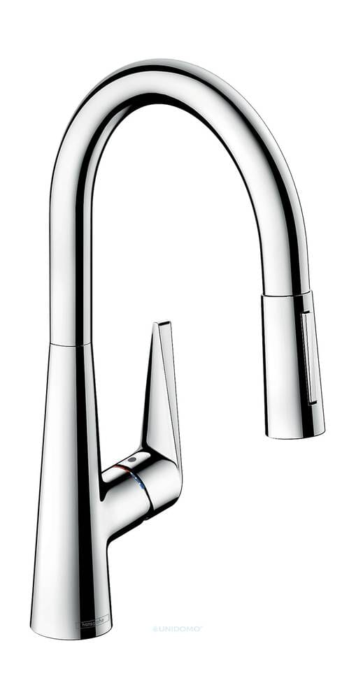 Hansgrohe Küchenarmatur 200 mit sBox Ausziehbrause M5116-H200 chrom