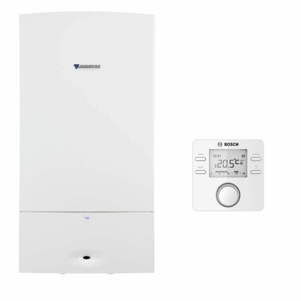 Bosch Gas-Heizwert-Systempaket JUPA ZWRKE09 ZWR18-7KE23 CR100 NR1661