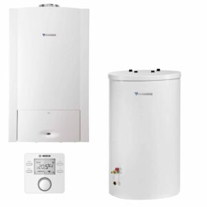 Bosch Gas-Heizwert-Systempaket JUPA ZSRKE01 ZSR 5/10-7 KE 23 CR100 ST120-5Z