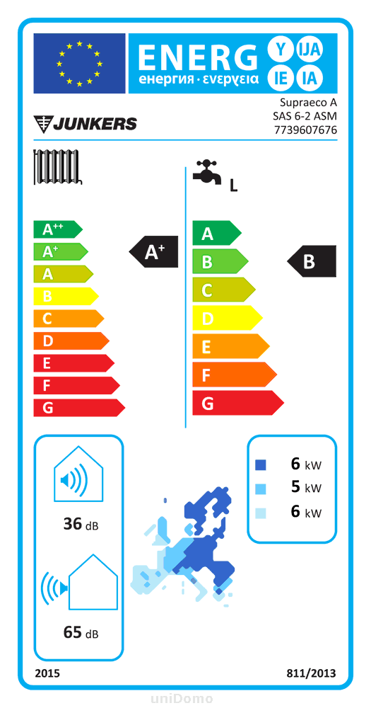 Bosch Luft/Wasser-Wärmepumpe SUPRAECO A SAS 6-2 ASM Split 6 kW m. Modul ASM