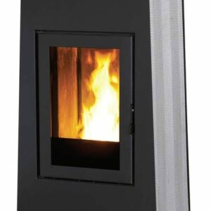 MCZ leiser Pellet-Kaminofen LAM Natural 8 kW mit Fernbedienung