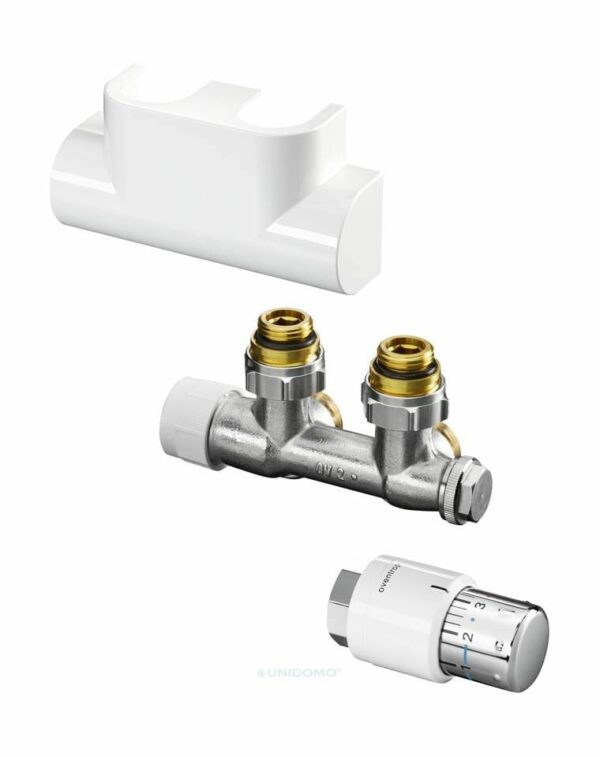 Oventrop Zubehör-Set Multiblock Armatur Thermostatkopf in Eckform