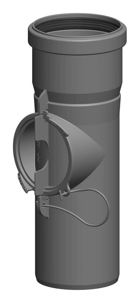 ATEC Abgas Kontroll-Rohr DN 80 Abgasrohr