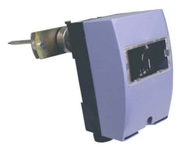 WIP Rauchgasthermostat mit Schutzrohr 150 mm Rauchgasumschalter