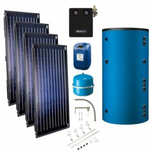 Buderus Solaranlage Heizungsunterstützung S76 b Topas 4x SKN -AD