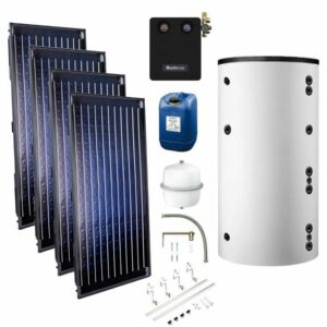 Buderus Solaranlage S76 w Topas 4 Kollektoren SKN -AD