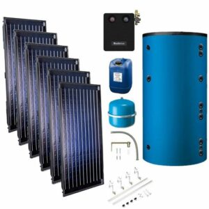 Buderus Solaranlage S76 b Topas 6 Kollektoren SKN -AD