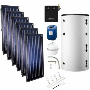 Buderus heizungsunterstützende Solaranlage S76 w Topas 6x SKN -AD