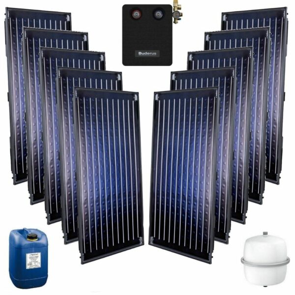 Buderus Solaranlage S97 10x SKN -oM 23,7 m² W