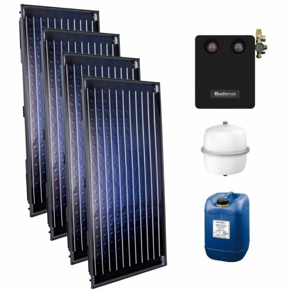 Buderus Solaranlage S97 4x SKN -oM 9,48 m² W