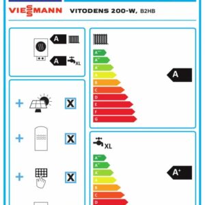 Viessmann Vitodens 200-W mit Speicher und Solarpaket (weiteres Zubehör optional)