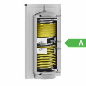 Solarbayer Hygiene-Schichtladespeicher HSK-SLS-500-Plus Edelstahlwellrohr