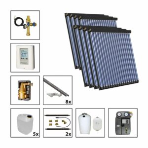 Solarbayer CPC NERO Solarpaket 8 – Z Fläche m2: Brutto 26,08 / Apertur 22,64