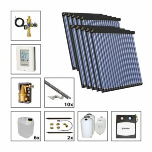 Solarbayer CPC NERO Solarpaket 10 – Z Fläche m2: Brutto 32,60 / Apertur 28,30