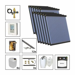 Solarbayer CPC NERO Solarpaket 12 – Z Fläche m2: Brutto 39,12 / Apertur 33,96