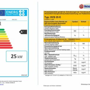 Solarbayer Holzvergaserset HVS E 25-2A Variante A