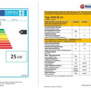 Solarbayer Holzvergaserset HVS LC 25-2B Variante B