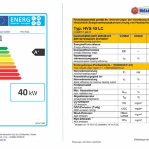 Solarbayer Holzvergaserset HVS LC 40-3B Variante B