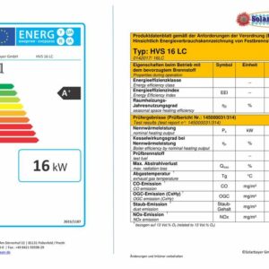 Solarbayer Holzvergaserset HVS LC 16-1A Variante A