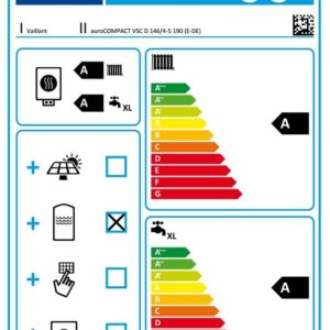 Vaillant Gas-Kompaktgerät auroCOMPACT VSC D 146/4-5 190 E Brennwerttechnik