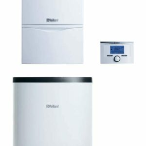 Vaillant Heizwerttherme atmoTEC plus VCC 120 LL Gas Aufputz VC 194/4-5A + Zubehör