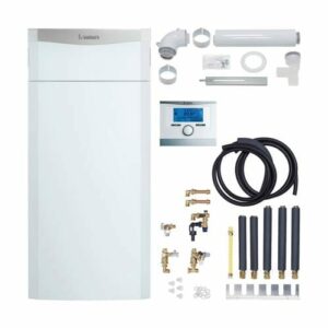 Vaillant Paket 1.402/5 ecoCOMPACT VSC206/4-5 E VRC 700/6 Konsole Luft/Abgas Flex.