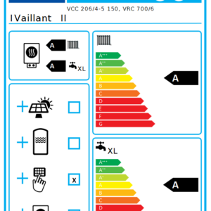 Vaillant Paket 1.359/5 ecoCOMPACT VCC 206/4-5 150 E VRC 700/6