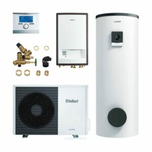 Vaillant Paket Luft/Wasser-Wärmepumpe aroTHERM Split VWL AS mit VIH RW