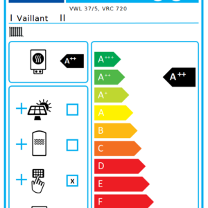 Vaillant Paket Luft/Wasser-Wärmepumpe versoTHERM plus VWL mit Speicher VIH RW