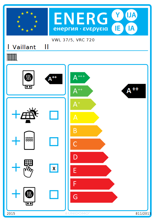 Vaillant Paket Luft/Wasser-Wärmepumpe versoTHERM plus VWL mit Speicher VIH RW